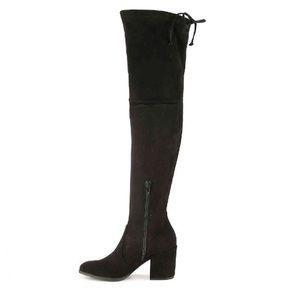 NWOB BROWN UNISA OVER THE KNEE BOOTS